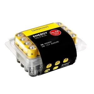 Батарейки intenso® aa lr06 24 шт. в пластиковой коробке
