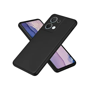 Woo case liquid silicone для redmi note 13 4g, черный