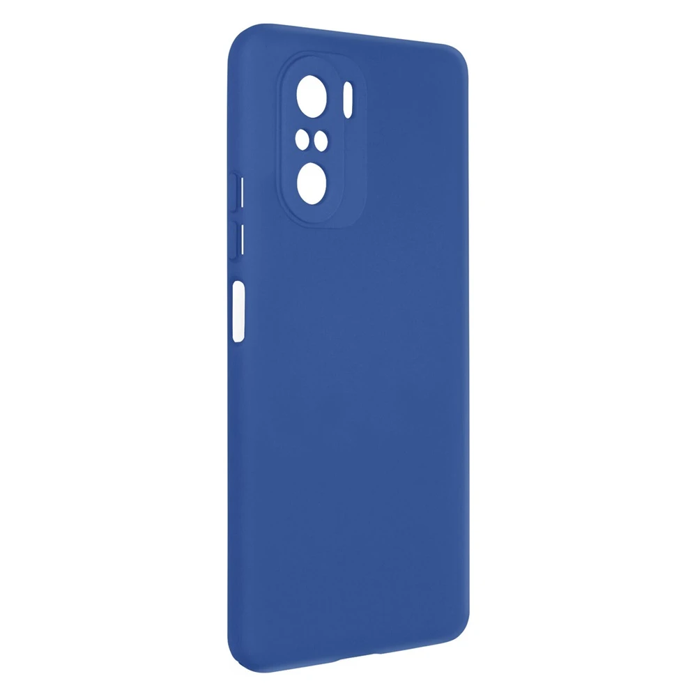 Helmet case liquid silicone xiaomi mi 11i/poco f3, blue 2