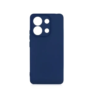 Woo case liquid silicone для redmi note 13 4g, синий