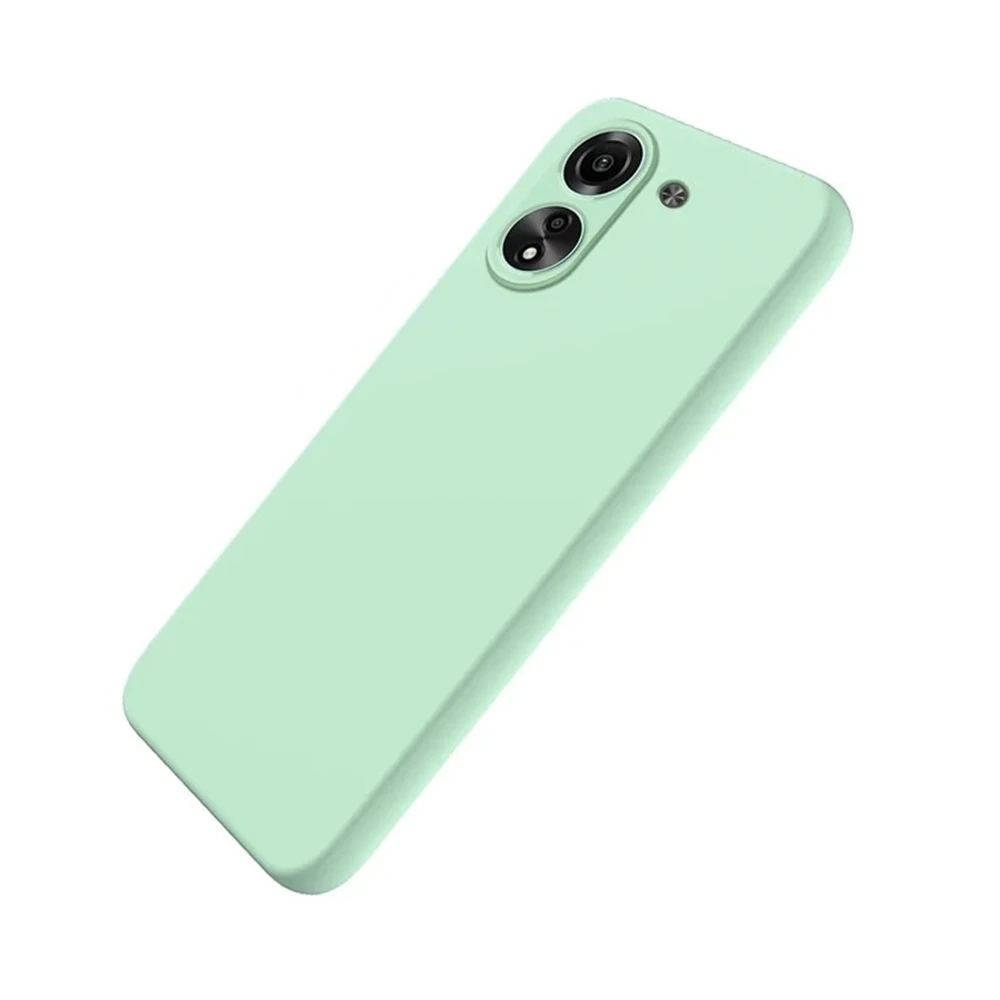 Helmet case liquid silicone redmi 13c, green 2