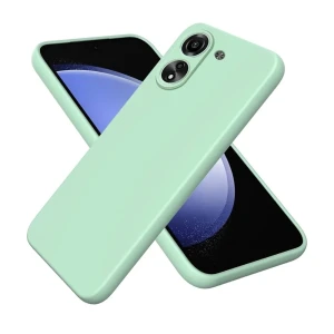 Чехол liquid silicone для redmi 13c, зеленый