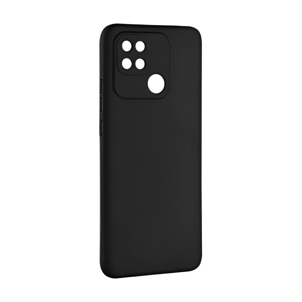 Чехол liquid silicone для redmi 10c, черный 2