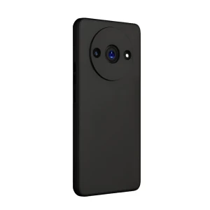 Woo case liquid silicone redmi a3, black Thumbnail 2