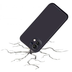 Helmet case liquid silicone xiaomi mi 11 lite, black Thumbnail 2