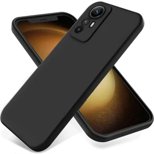 Helmet case liquid silicone redmi note 12s 4g, black Thumbnail 3