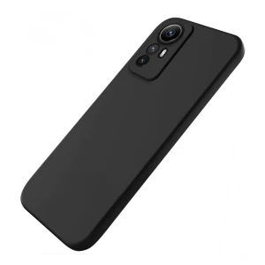 Helmet case liquid silicone redmi note 12s 4g, black Thumbnail 2
