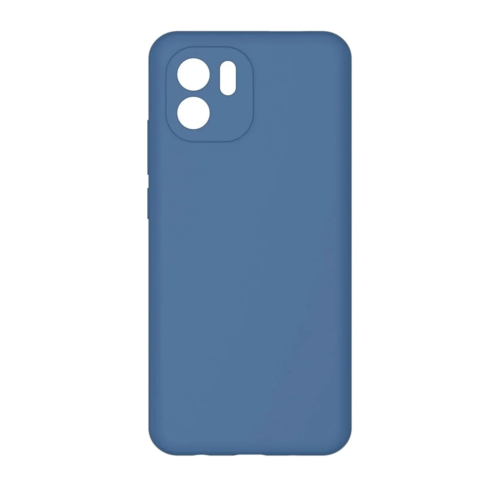 Чехол liquid silicone для redmi a2/a1, синий 2
