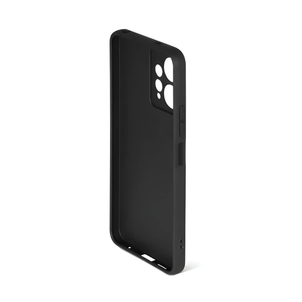Helmet case liquid silicone redmi note 12 4g, black 2