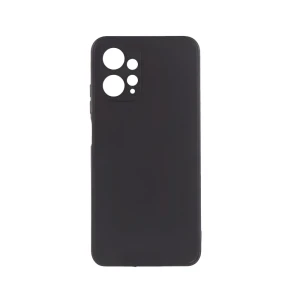 Чехол helmet liquid silicone для redmi note 12 4g, черный