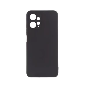 Helmet case liquid silicone redmi note 12 4g, black