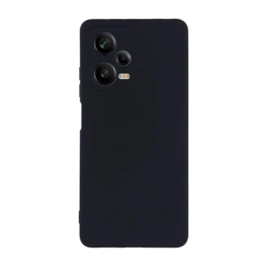 Чехол helmet liquid silicone для redmi note 12 pro 5g, черный