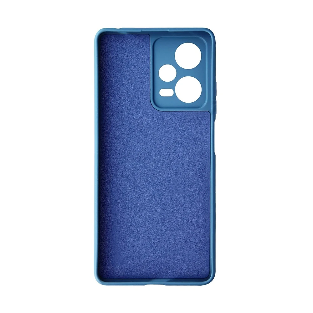 Helmet case liquid silicone redmi note 12 pro 5g, blue 2