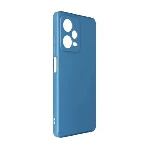 Чехол helmet liquid silicone для redmi note 12 pro 5g, синий