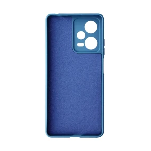 Helmet case liquid silicone redmi note 12 pro 5g, blue Thumbnail 2