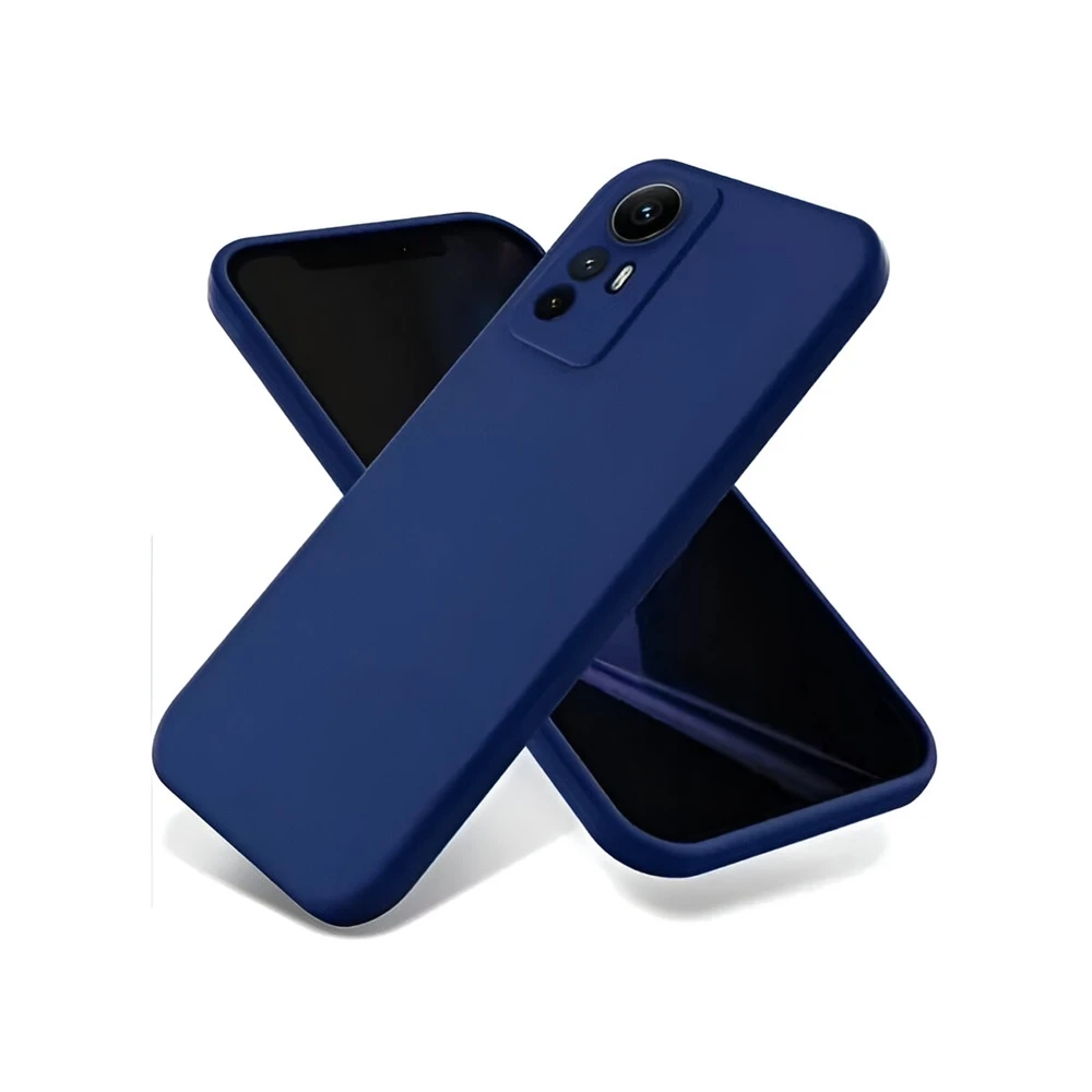 Helmet case liquid silicone redmi note 12s 4g, blue 3