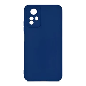 Helmet case liquid silicone redmi note 12s 4g, blue