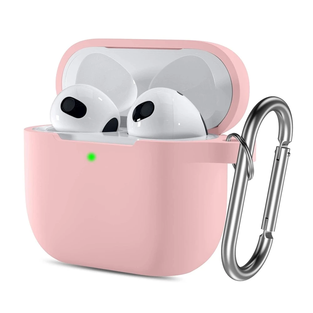 Case silicone airpods 3, pink 2