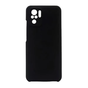 Чехол liquid silicone для xiaomi redmi note 10 5g, черный