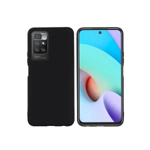 Чехол liquid silicone для redmi 10, черный