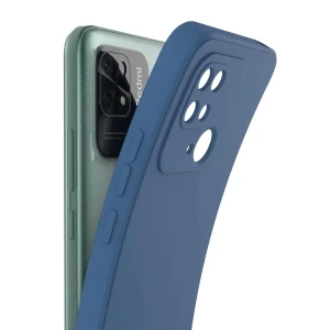 Чехол liquid silicone для redmi 10c, синий Thumbnail 3