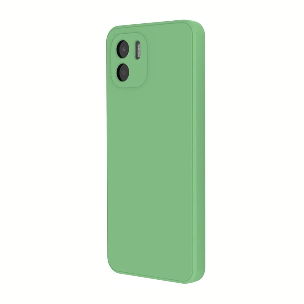 Чехол liquid silicone для redmi a2/a1, зеленый 2