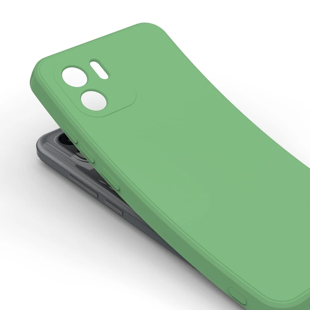 Чехол liquid silicone для redmi a2/a1, зеленый 3