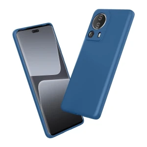 Helmet case liquid silicone xiaomi 13 lite, blue