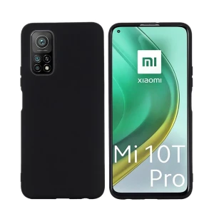 Чехол helmet liquid silicone для xiaomi mi 10t pro 5g, черный