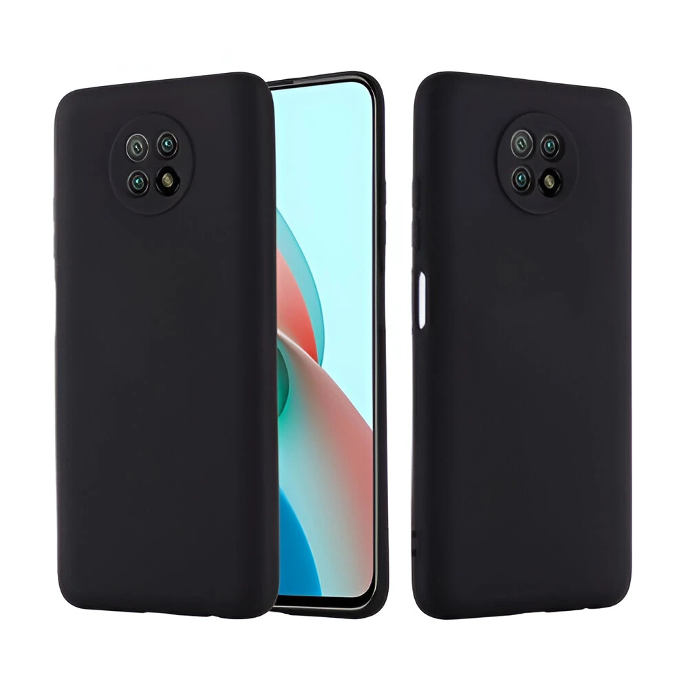 Helmet case liquid silicone xiaomi redmi note 9t, black 2