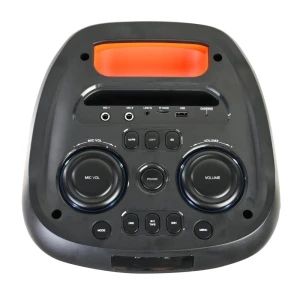 Колонка eden party speaker ed-839 с 2 беспроводными микрофонами 80w, h=72см, черная Thumbnail 3
