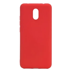 Helmet case liquid silicone xiaomi redmi 8a, red