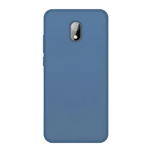 Helmet case liquid silicone xiaomi redmi 8a, blue