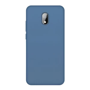 Helmet case liquid silicone xiaomi redmi 8a, blue