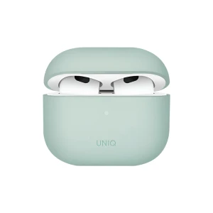 Uniq case silicon lino hybrid mint for airpods 3rd gen, green