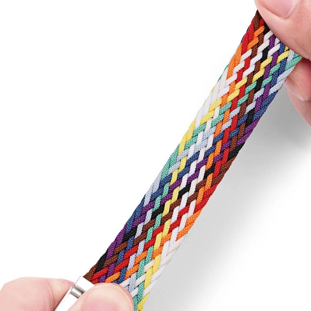 Dux ducis strap mixture ii version apple watch 42mm/44mm/45mm, rainbow 3