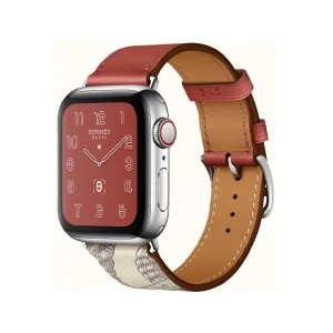 Vpg rhea series real leather iwatch strap 38/40/41mm brique Thumbnail 3