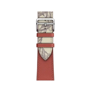 Ремешок vpg rhea series из натуральной кожи для iwatch 38/40/41mm brique
