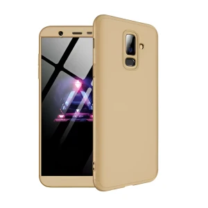 Helmet case hard samsung a6+ (2018), gold