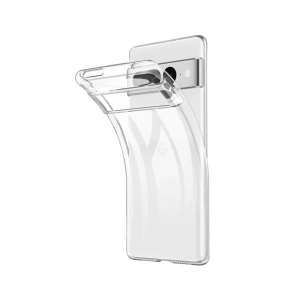 Helmet case tpu soft pixel 7 pro, clear