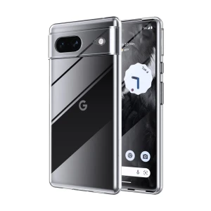 Чехол tpu soft pixel 7, прозрачный Thumbnail 2