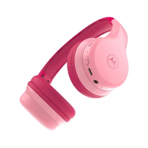 Motorola on-ear headphones with mic bluetooth moto jr300, pink Thumbnail 2