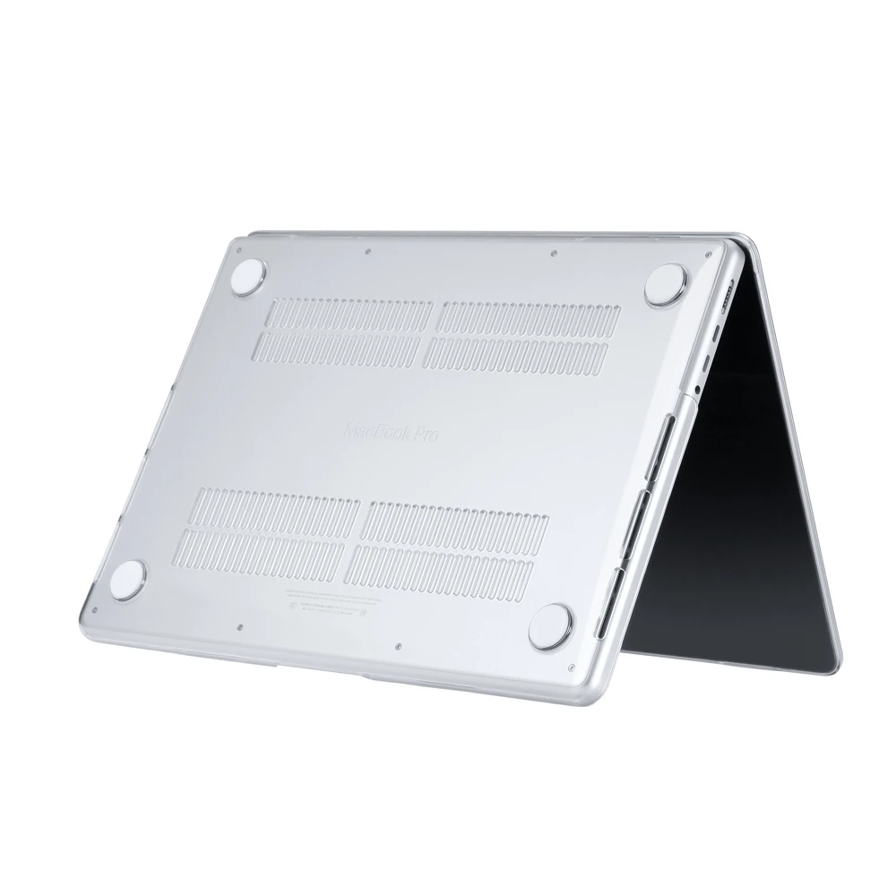 Ddc crystal case for macbook pro 13.3" (2022) with film, clear 4