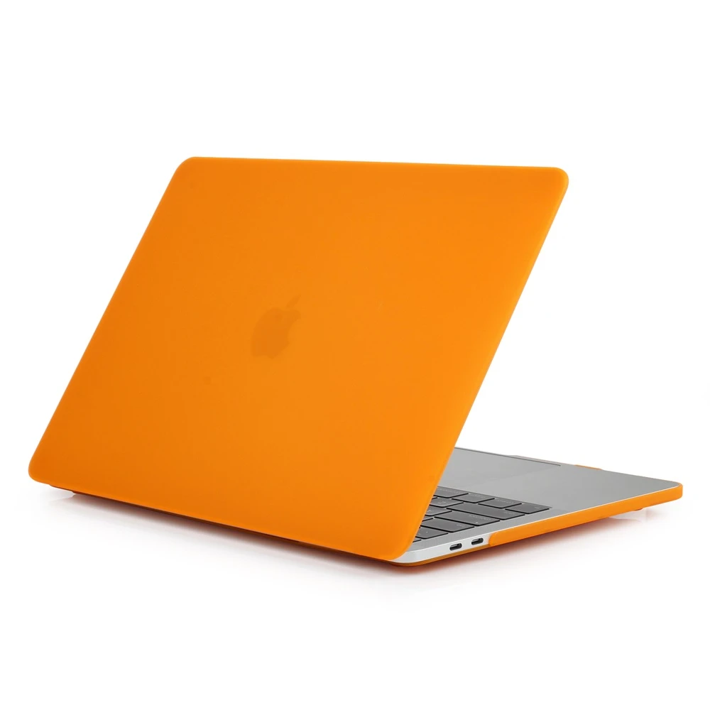 Ddc matte case for macbook pro 14.2" m1 / m2 / m3 (2023), orange 2