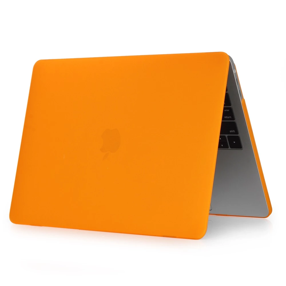Ddc matte case for macbook air 13.3" retina (2018-2020), orange 3