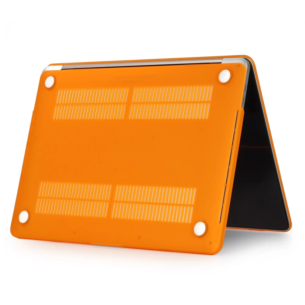 Ddc matte case for macbook air 13.3" retina (2018-2020), orange 4