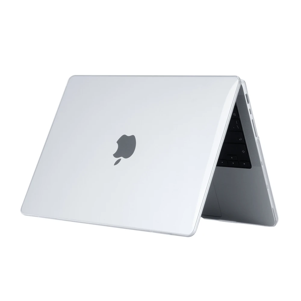 Ddc crystal case for macbook pro 14.2" m1 / m2 / m3 (2023) with film, clear 3