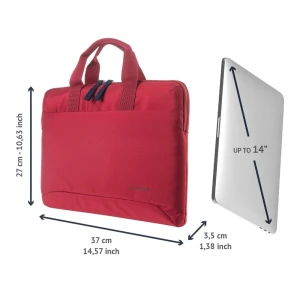 Tucano bag work out 3 super slim 15.6", red Thumbnail 2