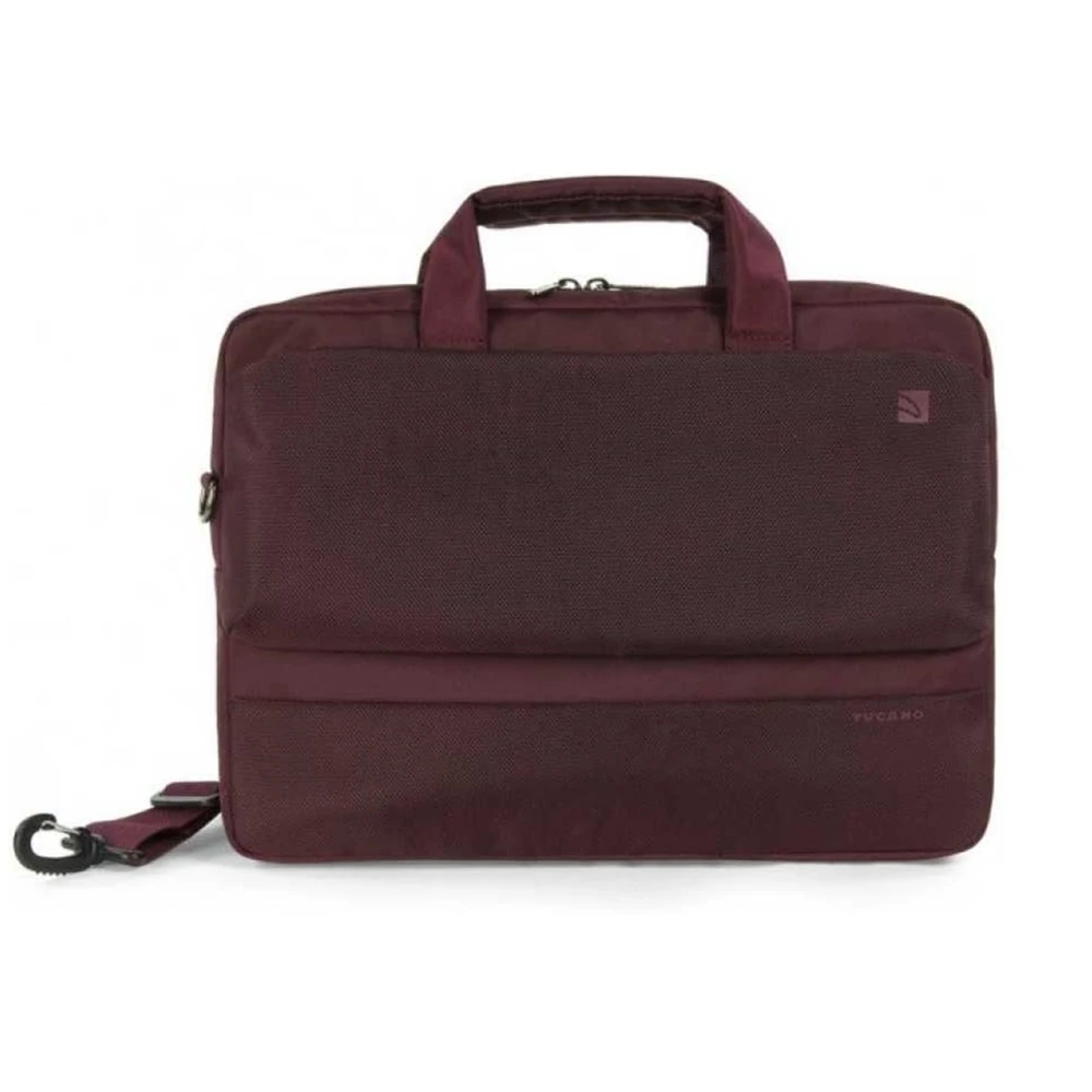 Tucano bag dritta 15.6", bordeaux 2