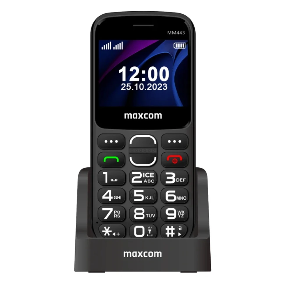Maxcom mm443 4g черный 2
